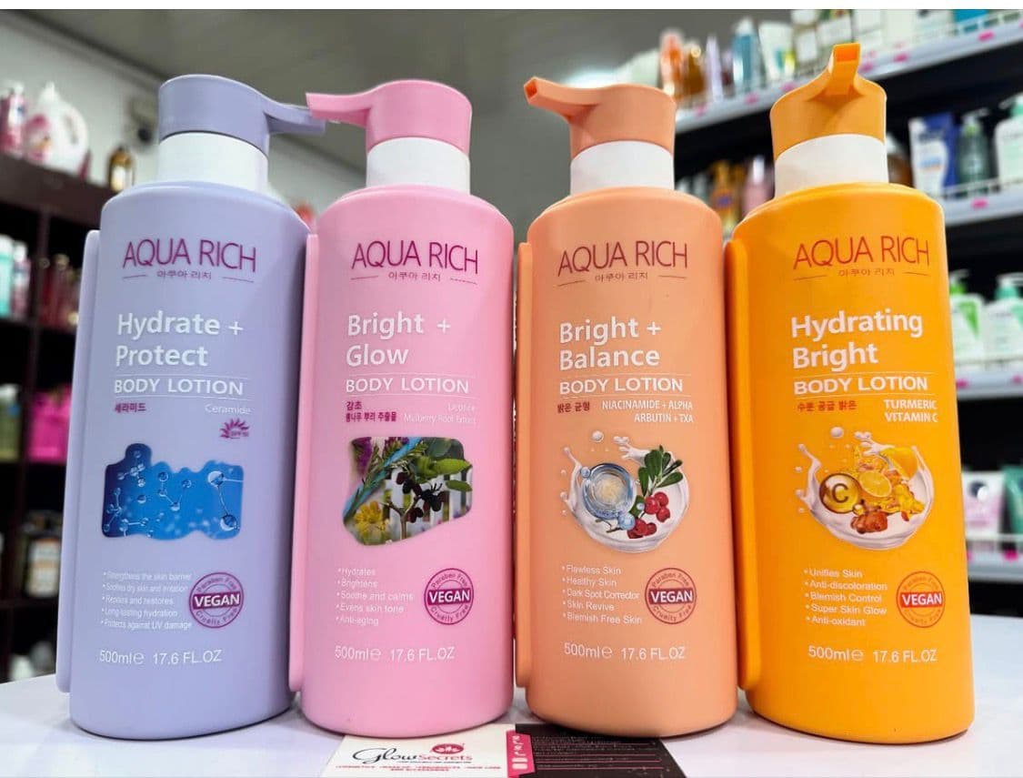 Aqua Rich: 500 ML Body Lotions